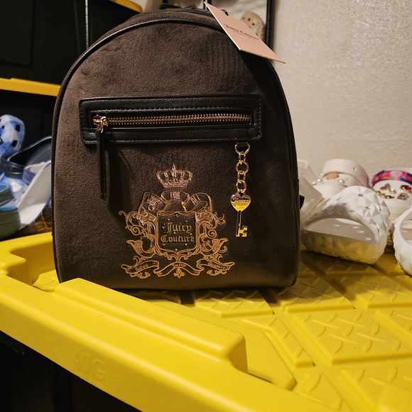 🤎 Juicy Couture "Juicy For All" Heritage Core Mini 🍫Backpack & Wallet Set - Picture 15 of 16